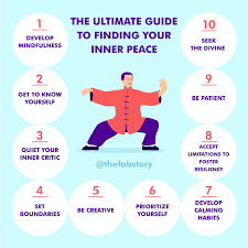 Wellbeing practices for inner peace